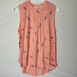 Impressions Lighting Bolt Print Top